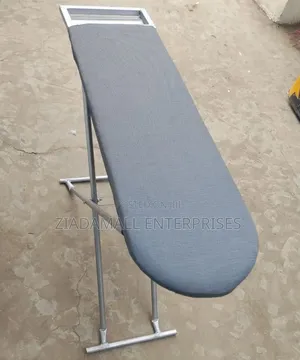 Heavy-Duty Metallic Ironing Board for Everyday Use