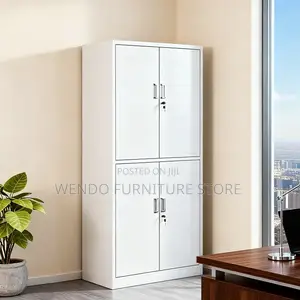 Office Cabinet; Steel Gray Office Files and Documents Cabinets