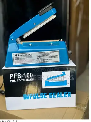 Electric Plastic Heat Sealer Machine 100mm