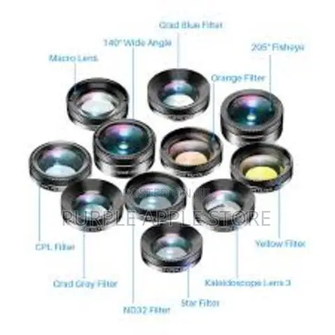 Apexel 11 in 1 Cell Phone Camera Optical Filter Lens Kit
