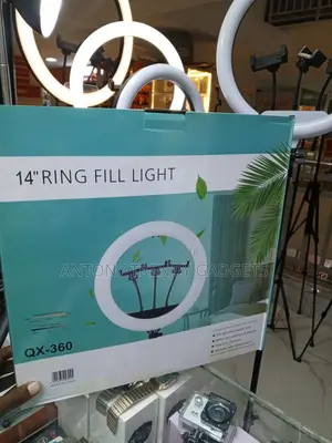 Qx-360 Professional Ring Light Kit For Tiktok And Youtube