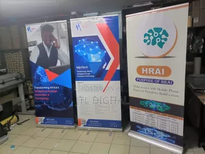 Narrow Base Roll-Up Banner Printing in Kenya