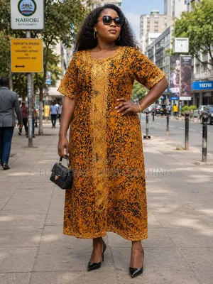 African Embroidered Long Dresses(Batik)