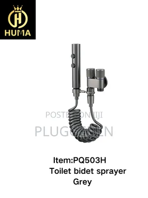 Huma Toilet Bidet Sprayer Grey Finished.
