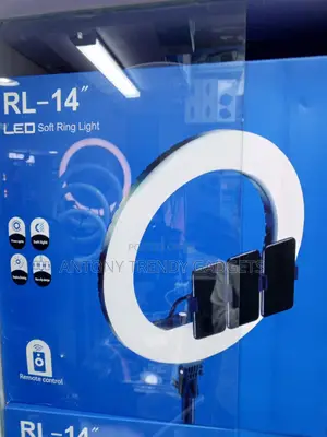 Rl-14 Ring Fill Light Kit With 3 Phone Holders And Remote