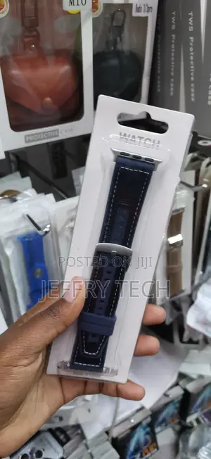 Navy Blue 22mm Watch Strap -Huawei