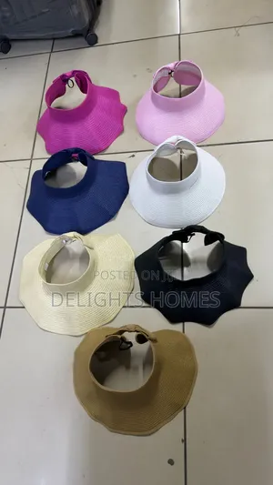 Stylish Wide-Brim Sun Visor_yu