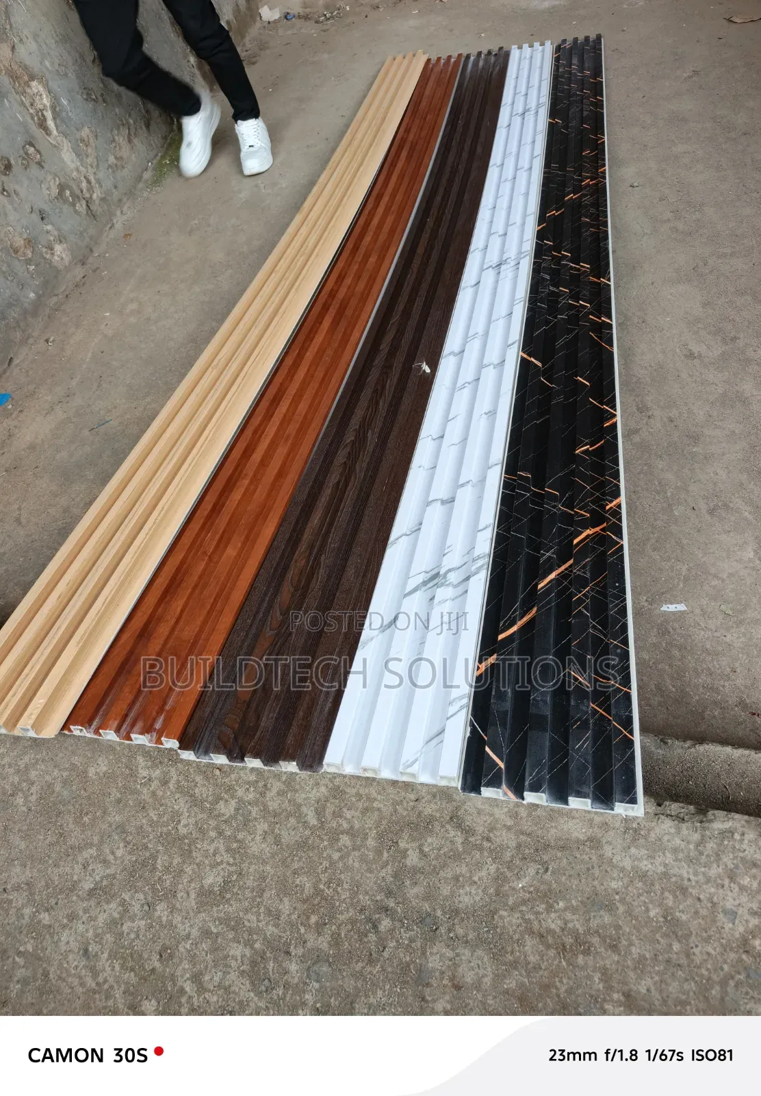 Stylish Marble Wood Finish Wall Panels