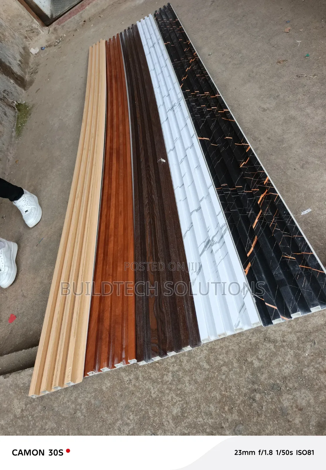 Stylish Marble Wood Finish Wall Panels