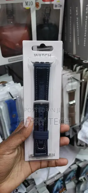 Navy Blue 22mm Watch Strap -Huawei