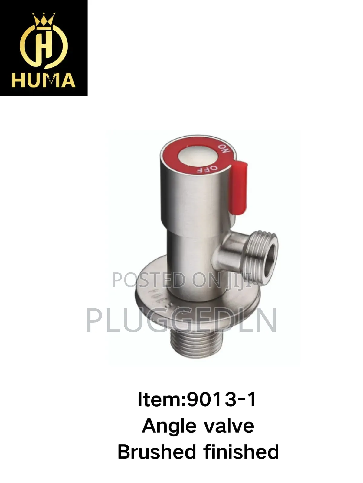 Huma Angle Valve Brushed Nickel