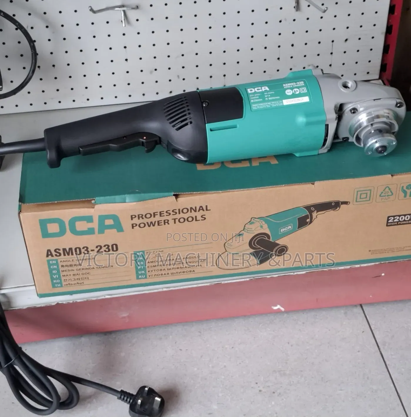 Dca 9-Inch Angle Grinder – Heavy Duty Performance