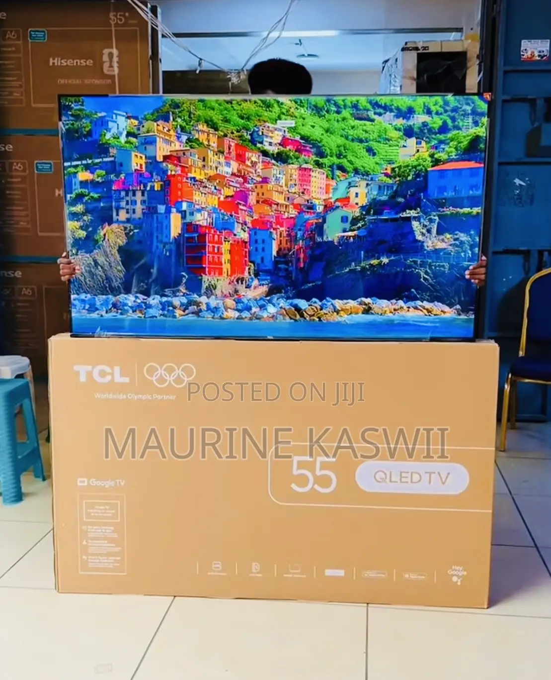 55 TCL Qled 
