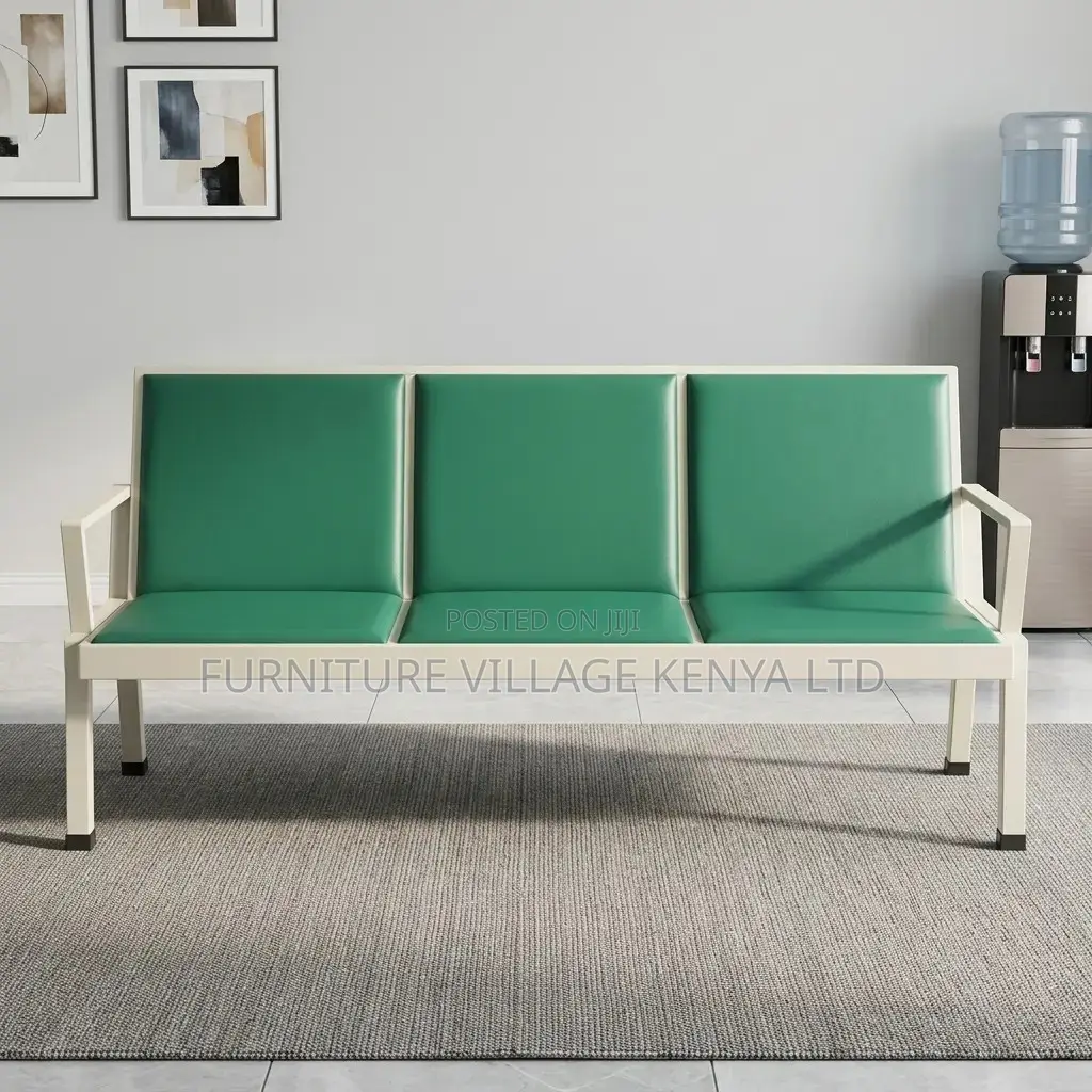 Padded Reception Visitor's Bench.