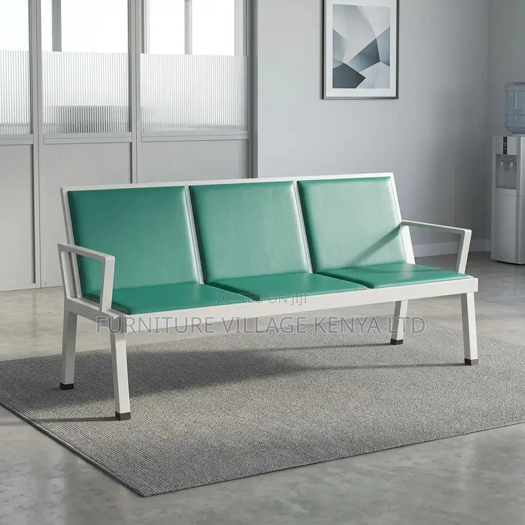 Padded Reception Visitor's Bench.