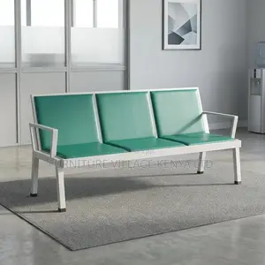 Padded Reception Visitor's Bench.