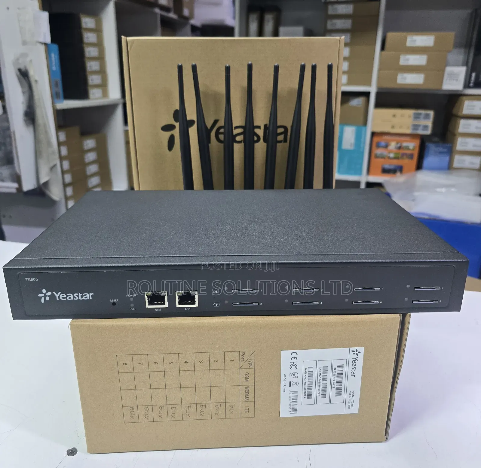 Yeastar Tg800l Voip GSM Gateway