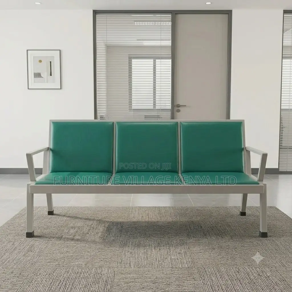 Padded Reception Visitor's Bench.