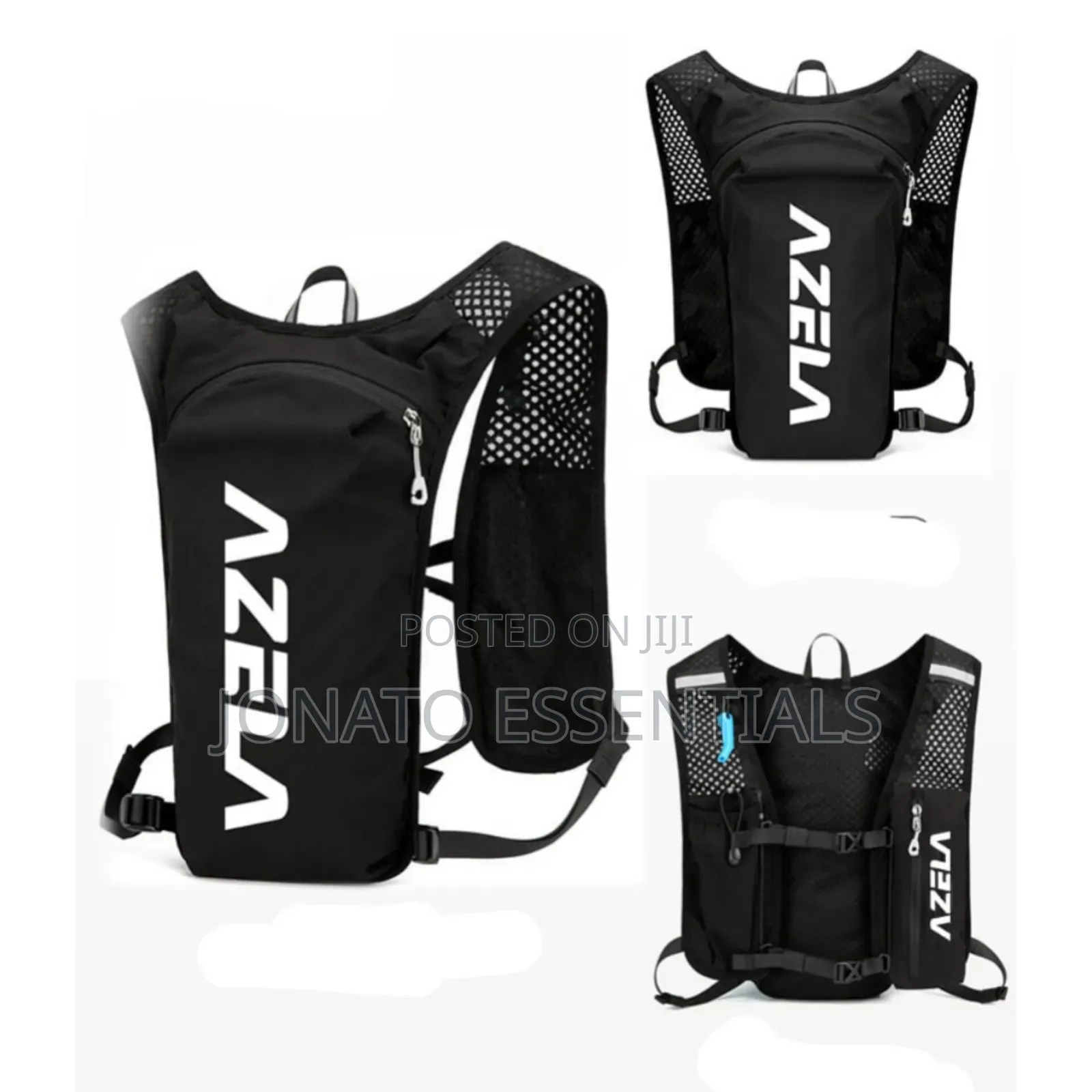 Azela Running Hydration Vest Backpack With Water Bladder Bag