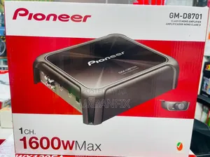 Pioneer Gm-D8701 1600watts Monoblock Bass Amplifier- 1yr Warranty