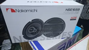 Nakamichi Nse1658 360watts 6.5 Inches Round Midrange Speakers- A Pair