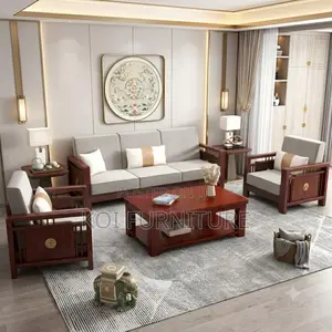 Coffee Table; Home Office Mahogany Executive Coffee Table