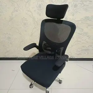 Black Ergonomic Mesh Home Chair