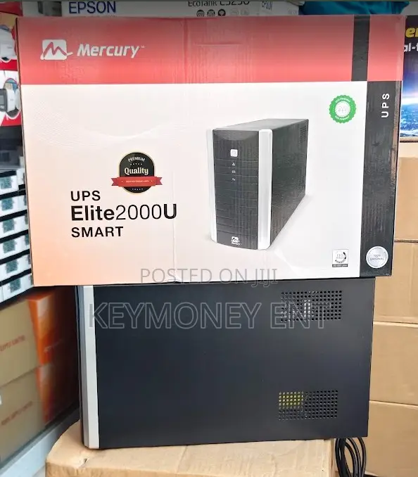 Mercury Elite 2000va Line Interactive Ups for Home and Business Use