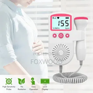 Fetal Doppler Heartbeat Monitor Listen to Your Baby’S Heartbeat