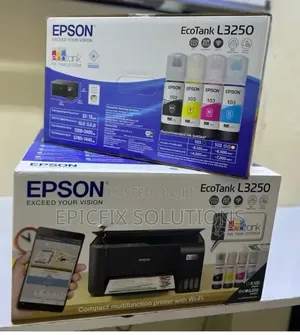 Epson Wireless L3250 Brand New,Scan,Copy and Print, Printable Up to 4r