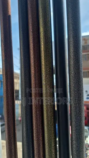 Strong Window Rods With Complete Fittings and Accessories