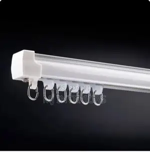 Heavy Duty Single Curtain Track for Home Office Use