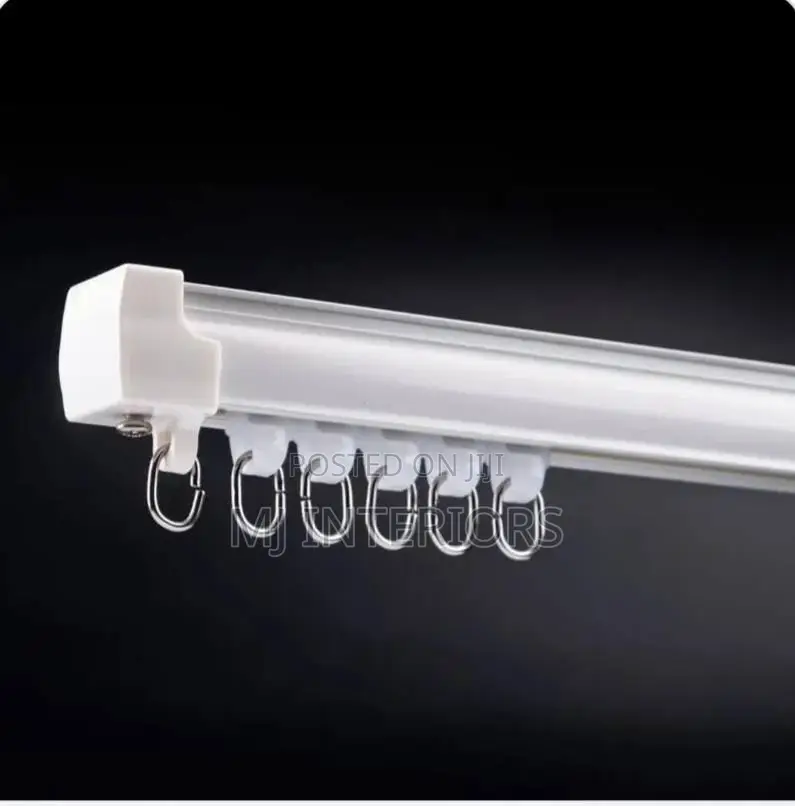 Heavy Duty Single Curtain Track for Home Office Use