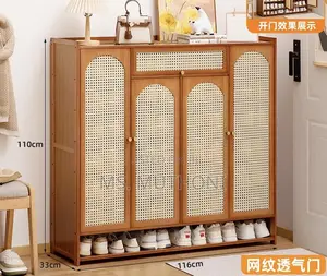 Diy Wood Entryway Shoe Cabinet / Shoe Rack