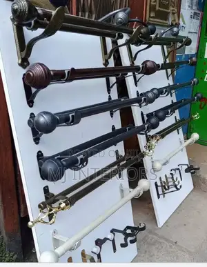 Heavy Duty Curtain Rods Designed for Large Window Spaces