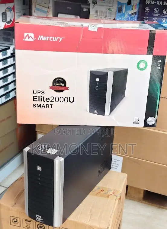 New Mercury Elite 2000u Smart Offline Ups 2000va | 2kva