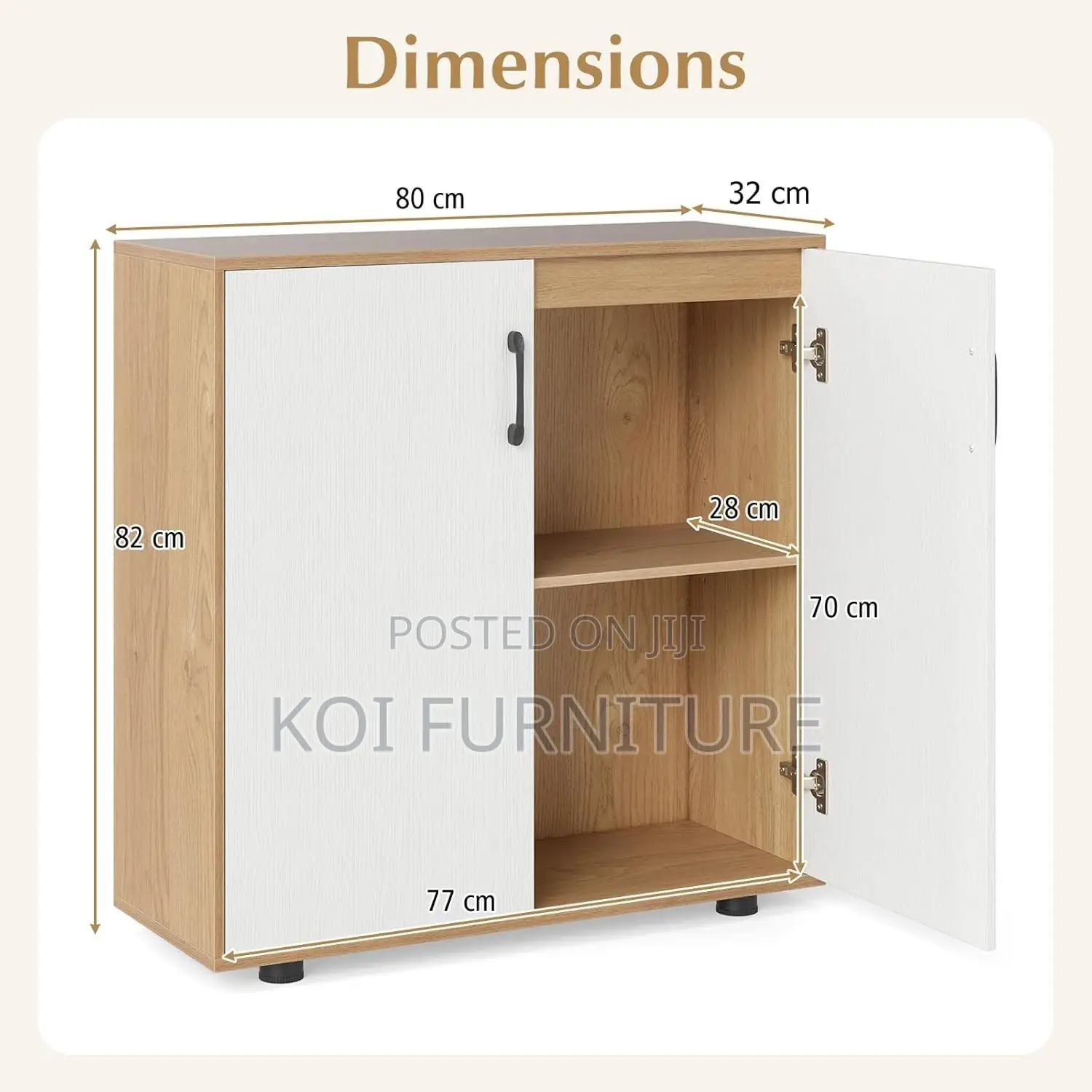 Office Cbainet; Two Doors Executive Practical Filing Credenza