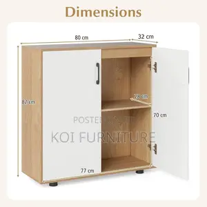 Office Cbainet; Two Doors Executive Practical Filing Credenza
