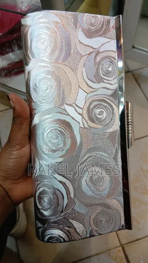 Silver Clutch Bag