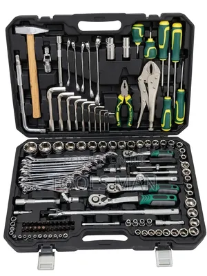 Professional Mechanic Tool Kit Set - Heavy Duty Repair Box.