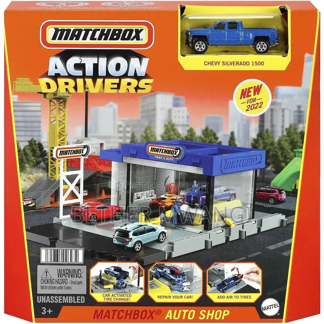 Matchbox Action Drivers Autoshop Playset
