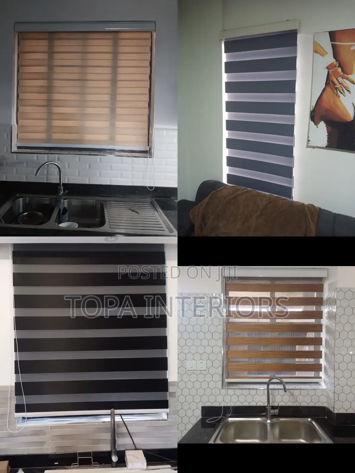 Premium Generic Office Curtains Horizontal Roller Blinds