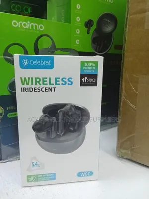 Celebrat W80 Bluetooth Earbuds With Stereo Sound