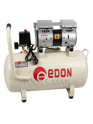 Edon Silent Oil-Free Air Compressor - 25l Quiet Type.