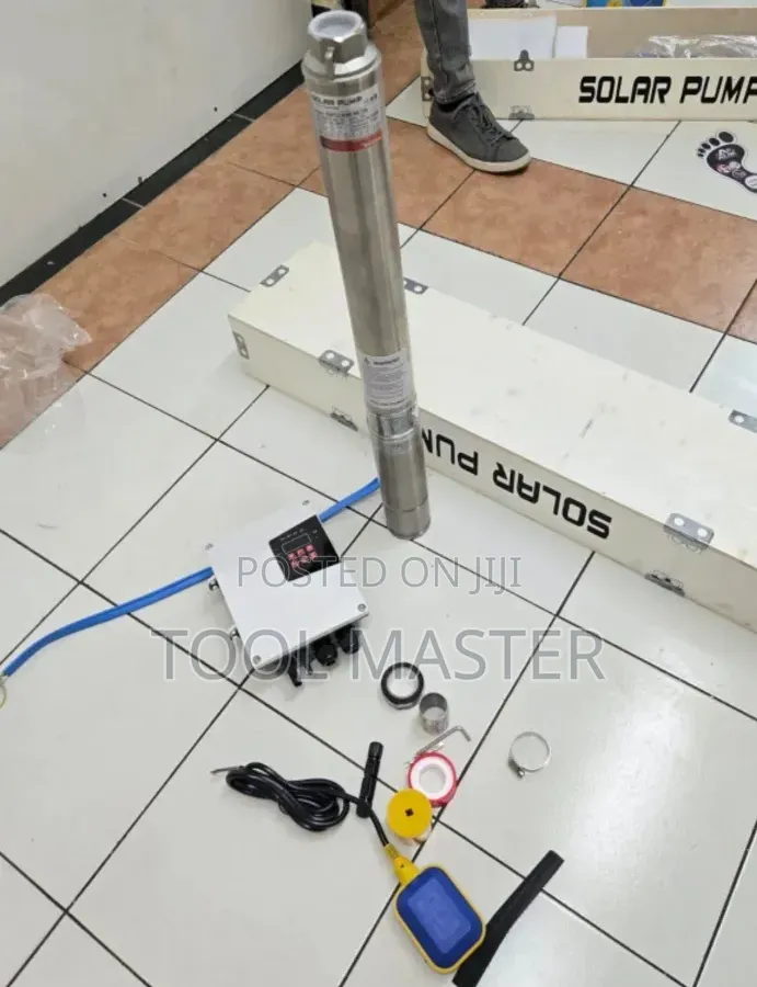 95m Solar Water Pump With Controller Box/95m Solar Submersible Pump
