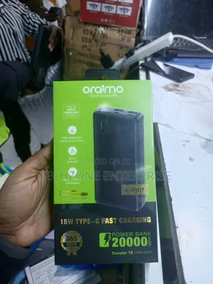 Oraimo Traveler 12 20000mah 12w Power Bank 