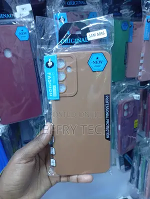Samsung Galaxy A05s,Beige Finish and Camera Protection Case