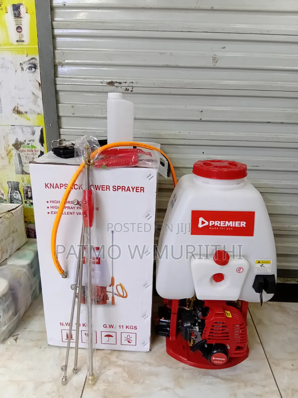 Premier Knapsack Engine Sprayer 4 Stroke
