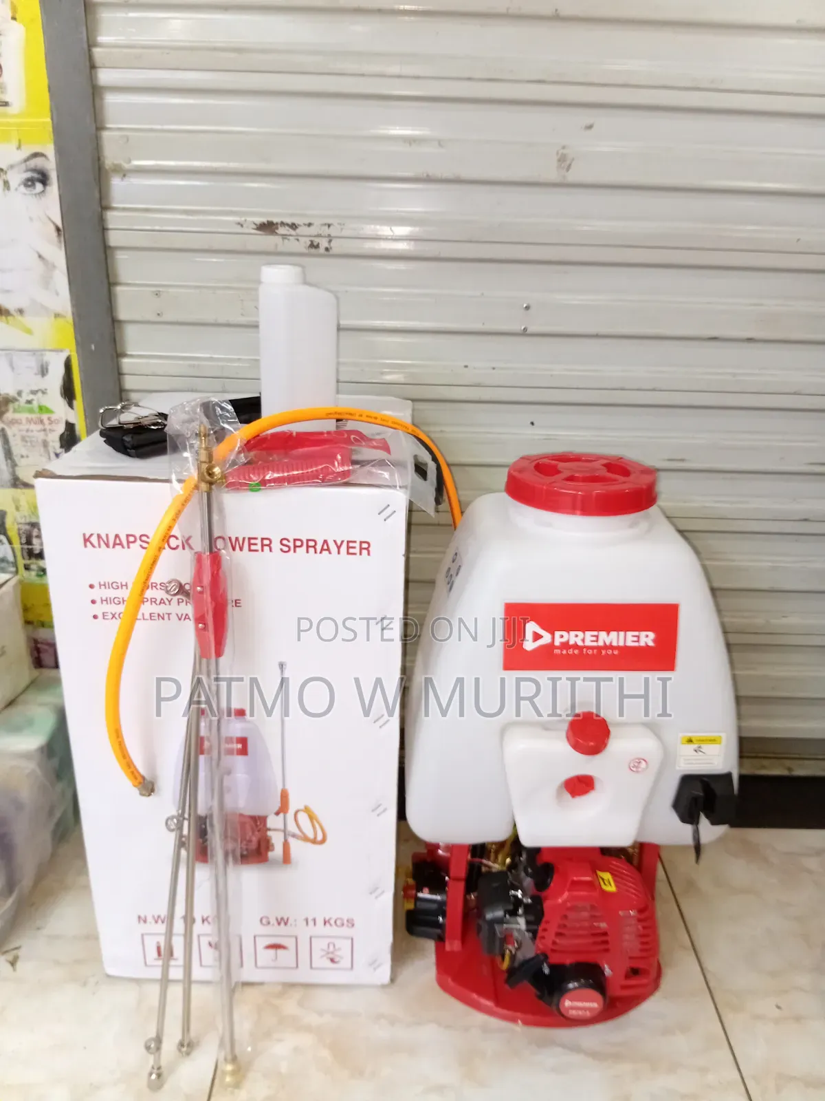 Premier Knapsack Engine Sprayer 4 Stroke
