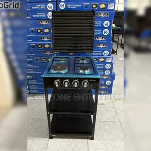 Electromate 3+1 Standing Cooker With Shelves 